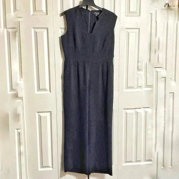 Tahari black jumpsuit pantsuit plus size 16 - Picture 1 of 16